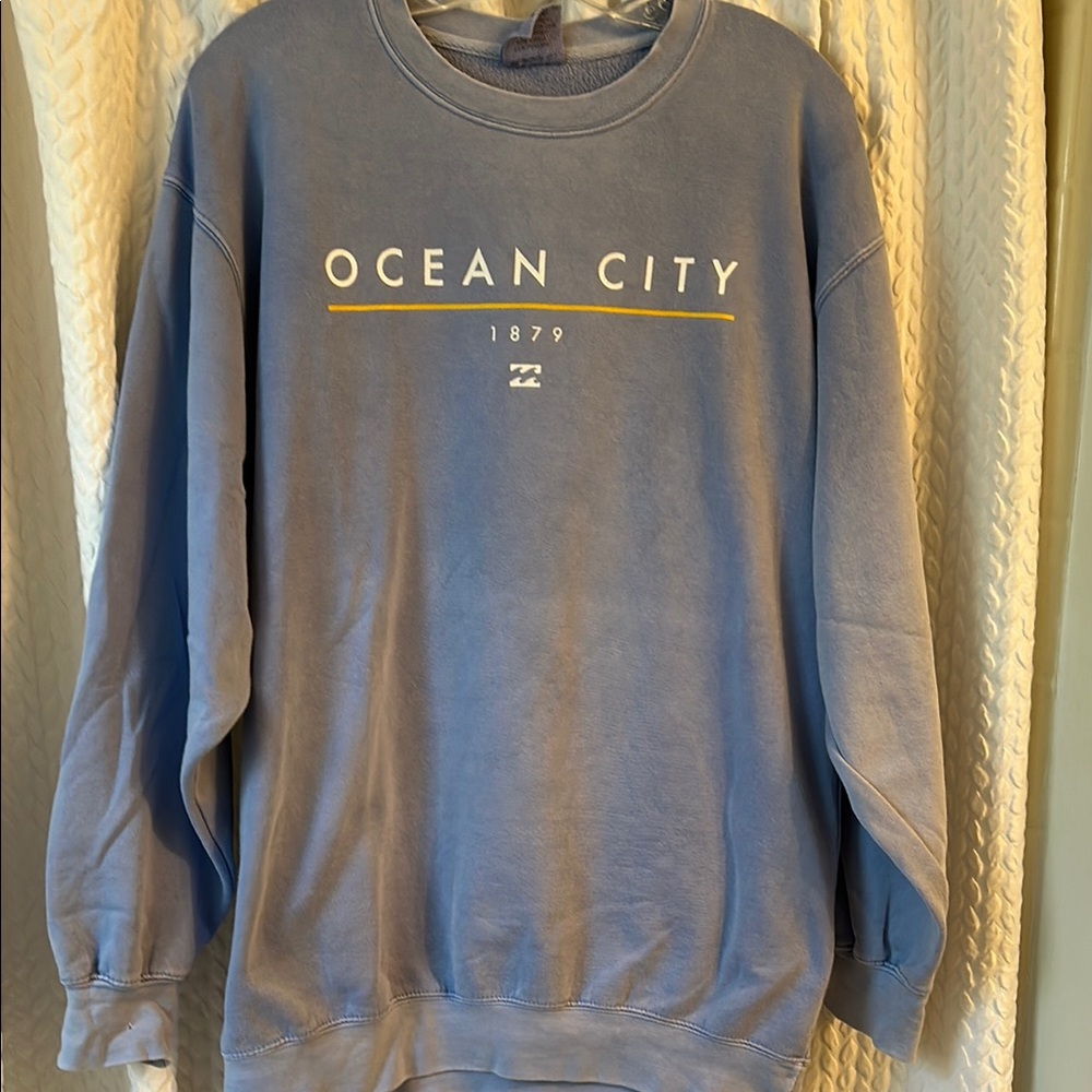 Ocean City sweatshirt.